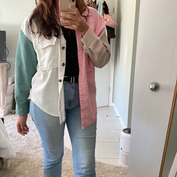 Color block jacket - Picture 4 of 5